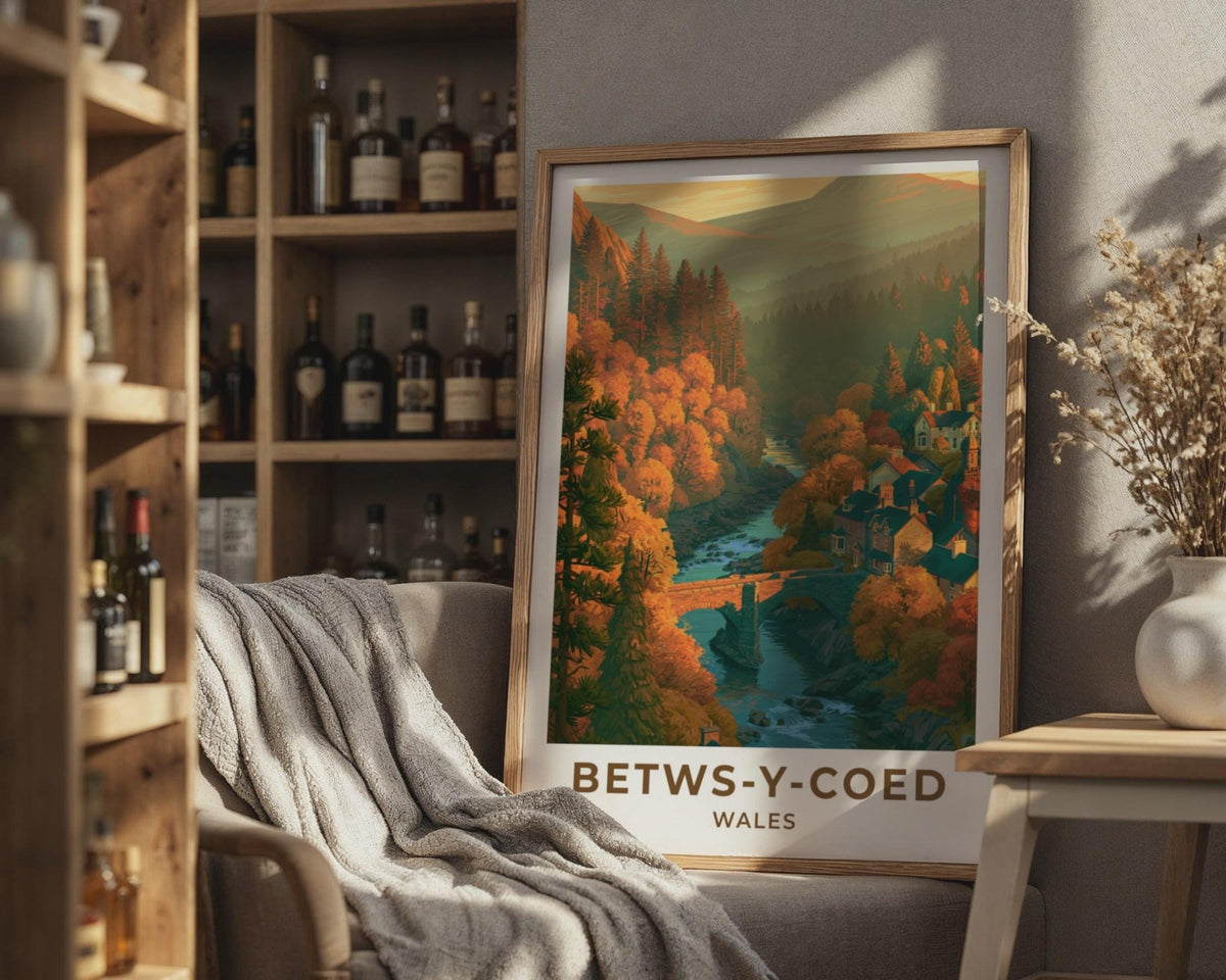 Betws-y-Coed Poster - WanderWall