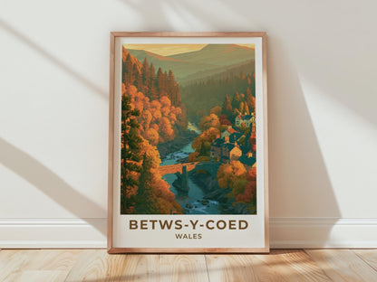 Betws-y-Coed Poster - WanderWall