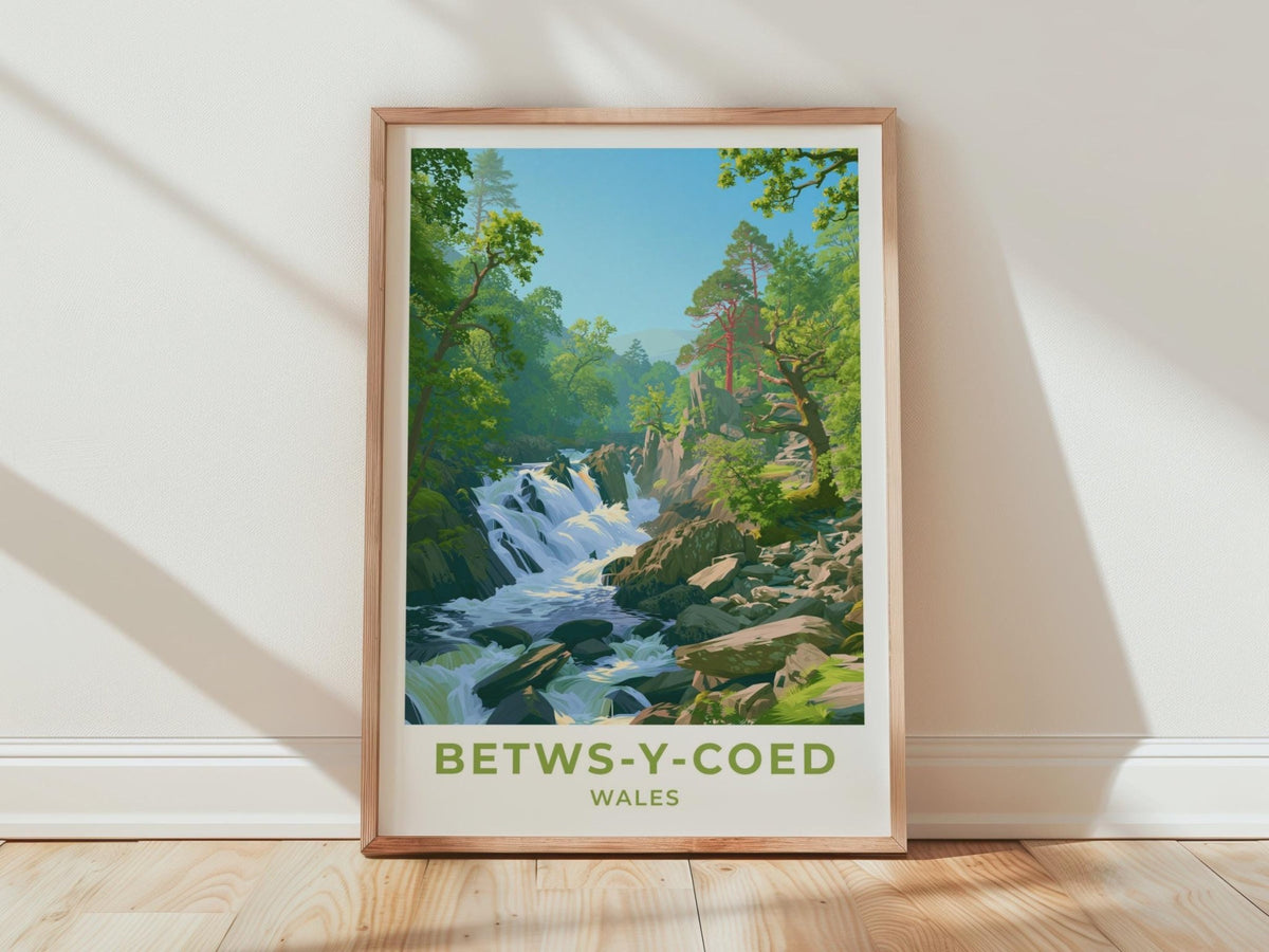 Betws-y-Coed Poster - WanderWall