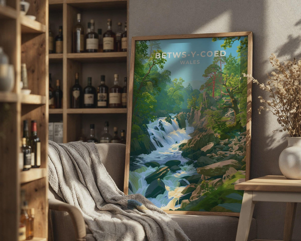 Betws-y-Coed Poster - WanderWall