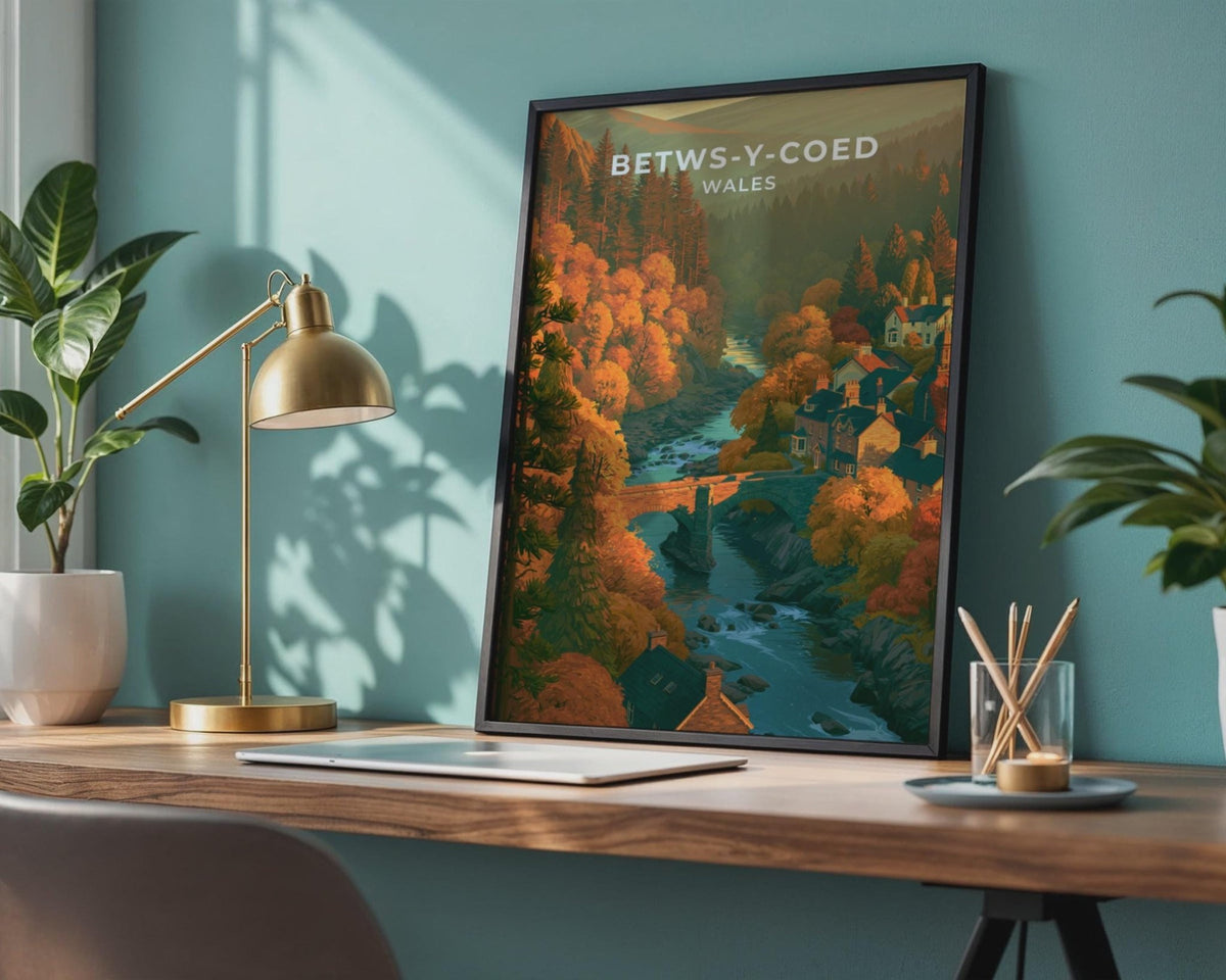 Betws-y-Coed Poster - WanderWall