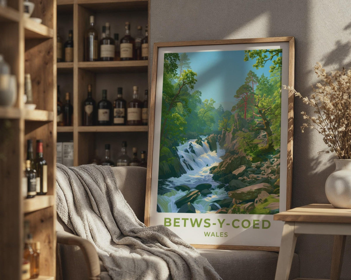 Betws-y-Coed Poster - WanderWall