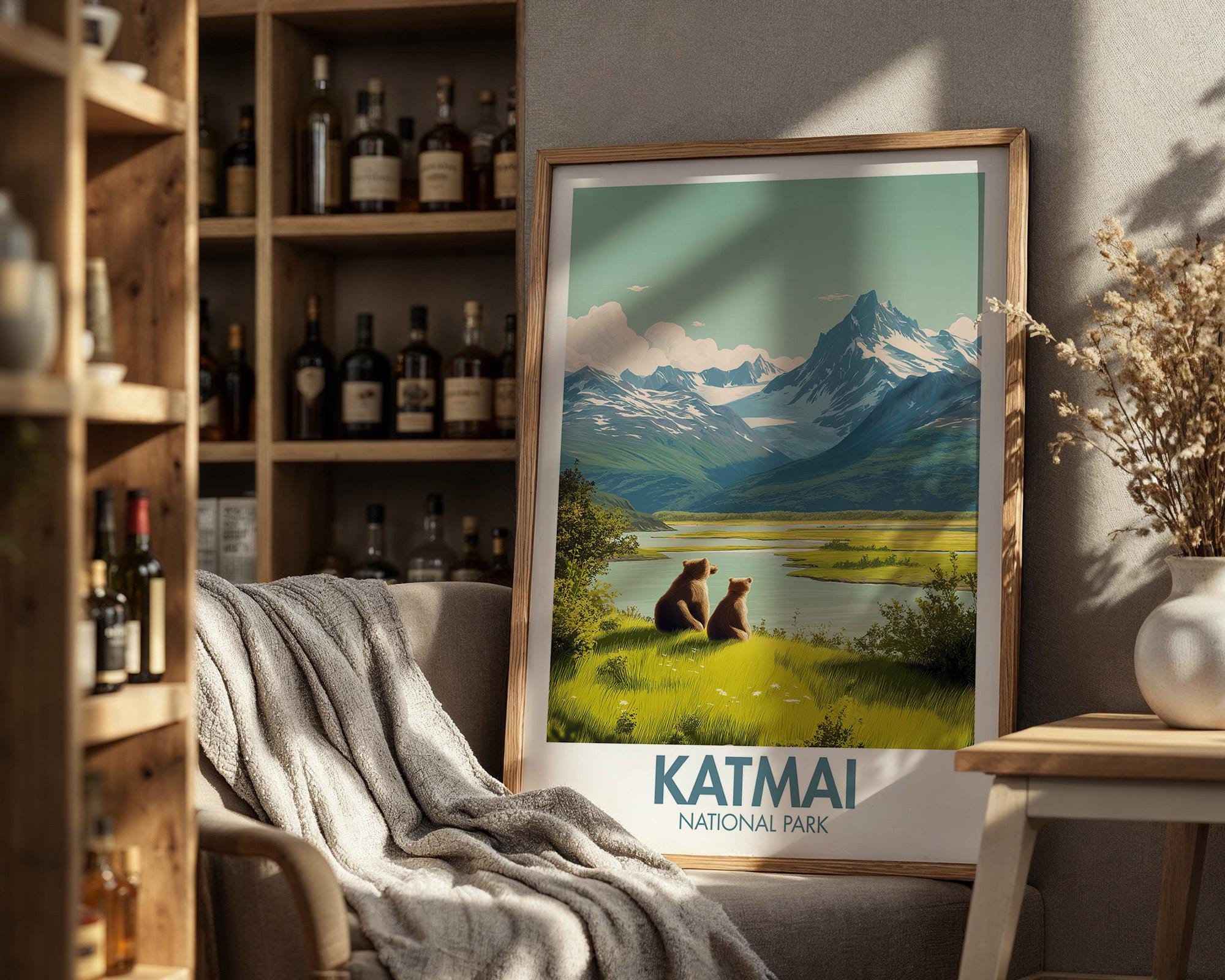 Katmai National Park Poster