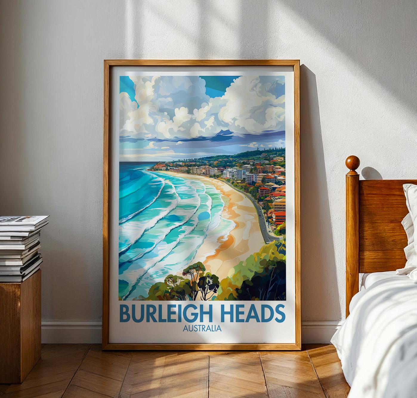 Burleigh Heads Poster