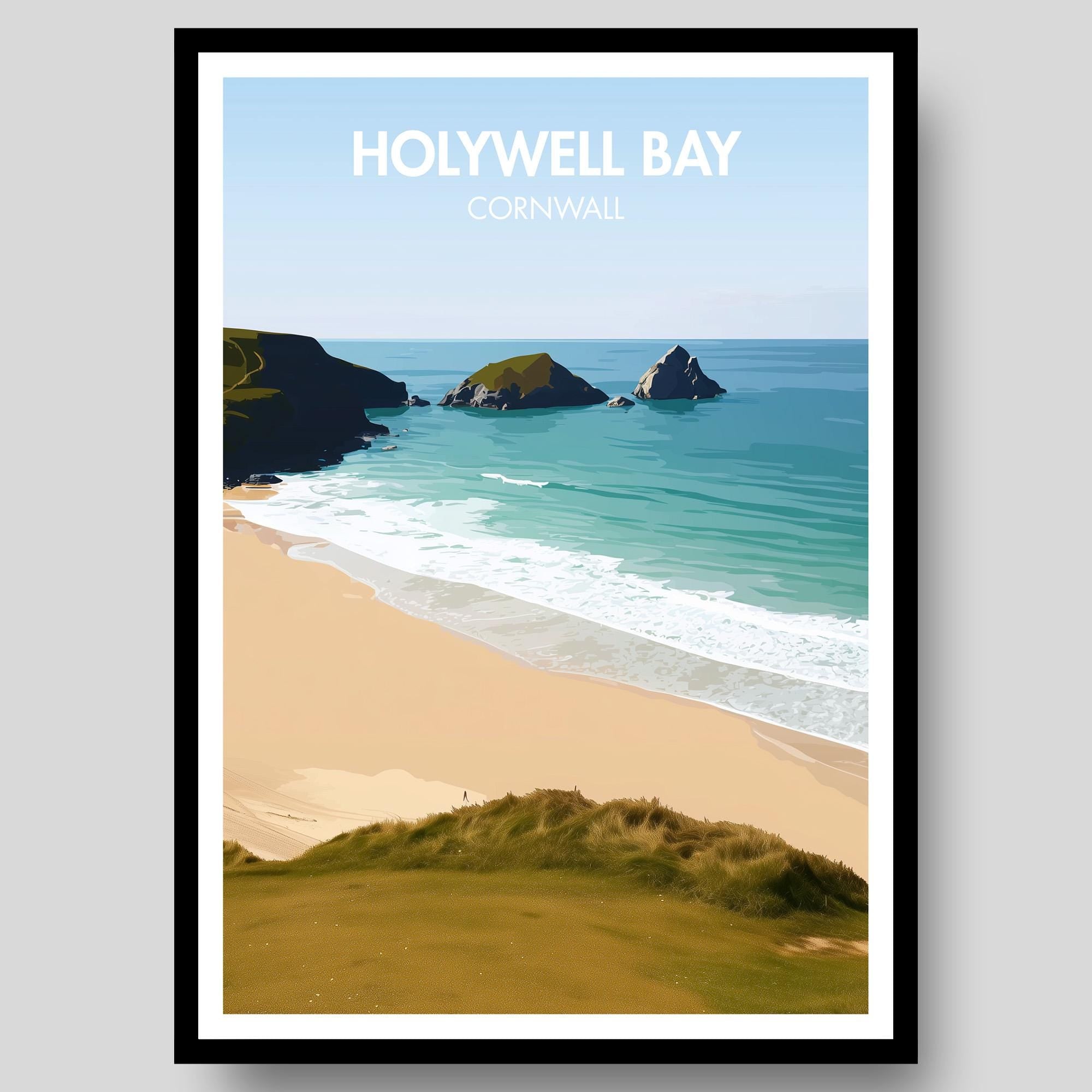 Holywell Bay Poster