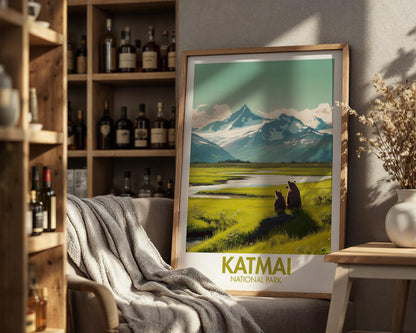 Katmai National Park Poster