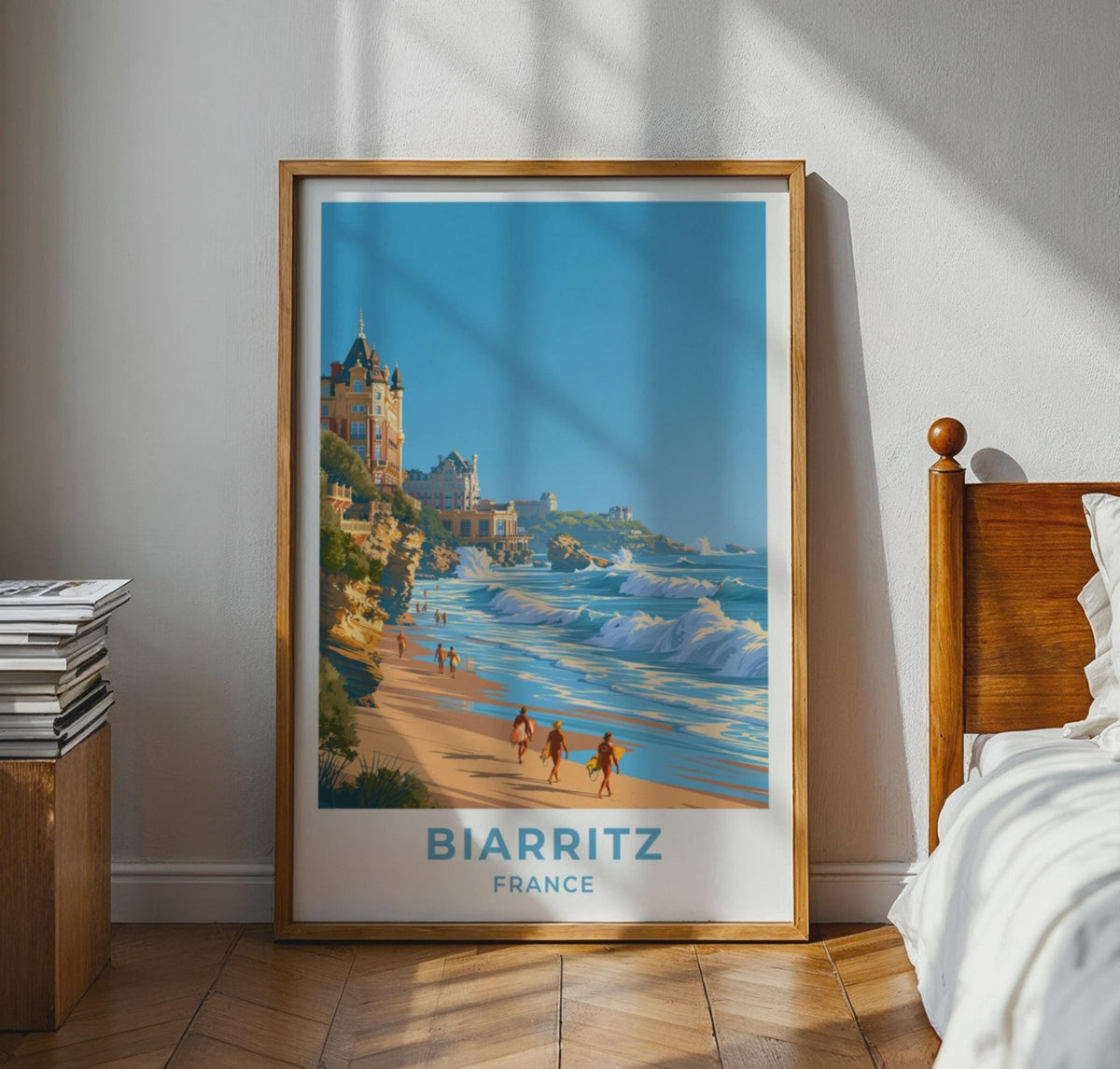 Biarritz Poster - WanderWall