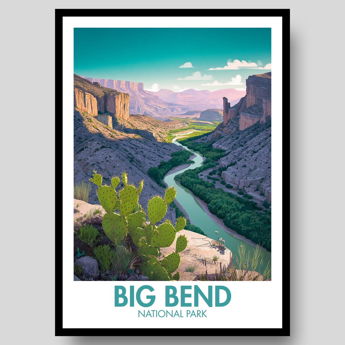 Big Bend National Park Poster - WanderWall