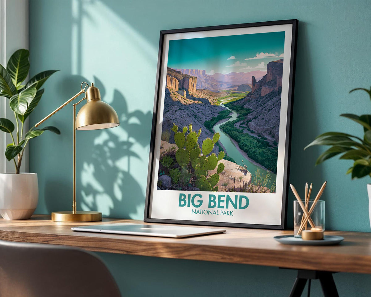 Big Bend National Park Poster - WanderWall