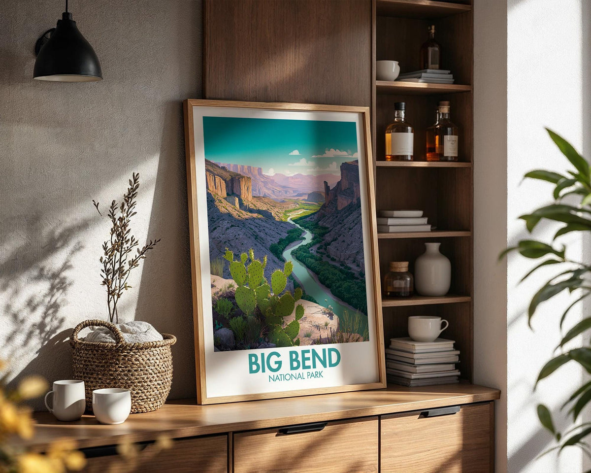 Big Bend National Park Poster - WanderWall