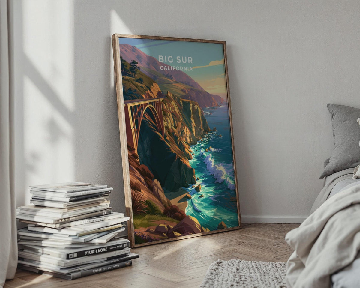 Big Sur Poster - WanderWall