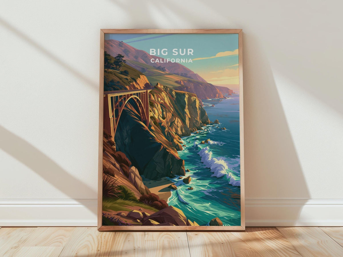 Big Sur Poster - WanderWall