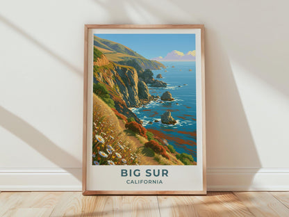 Big Sur Poster - WanderWall
