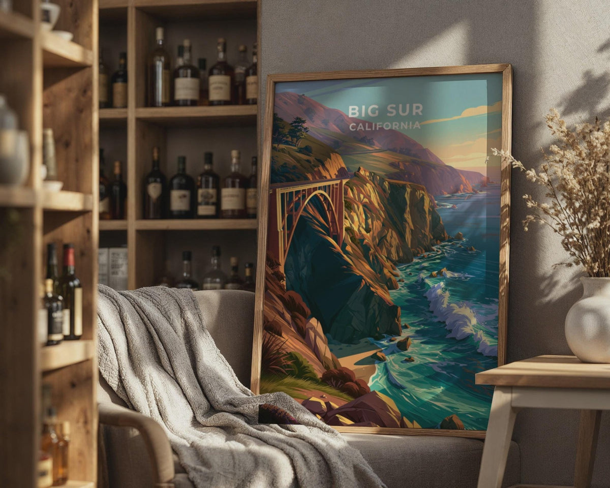 Big Sur Poster - WanderWall