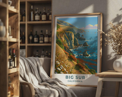 Big Sur Poster - WanderWall
