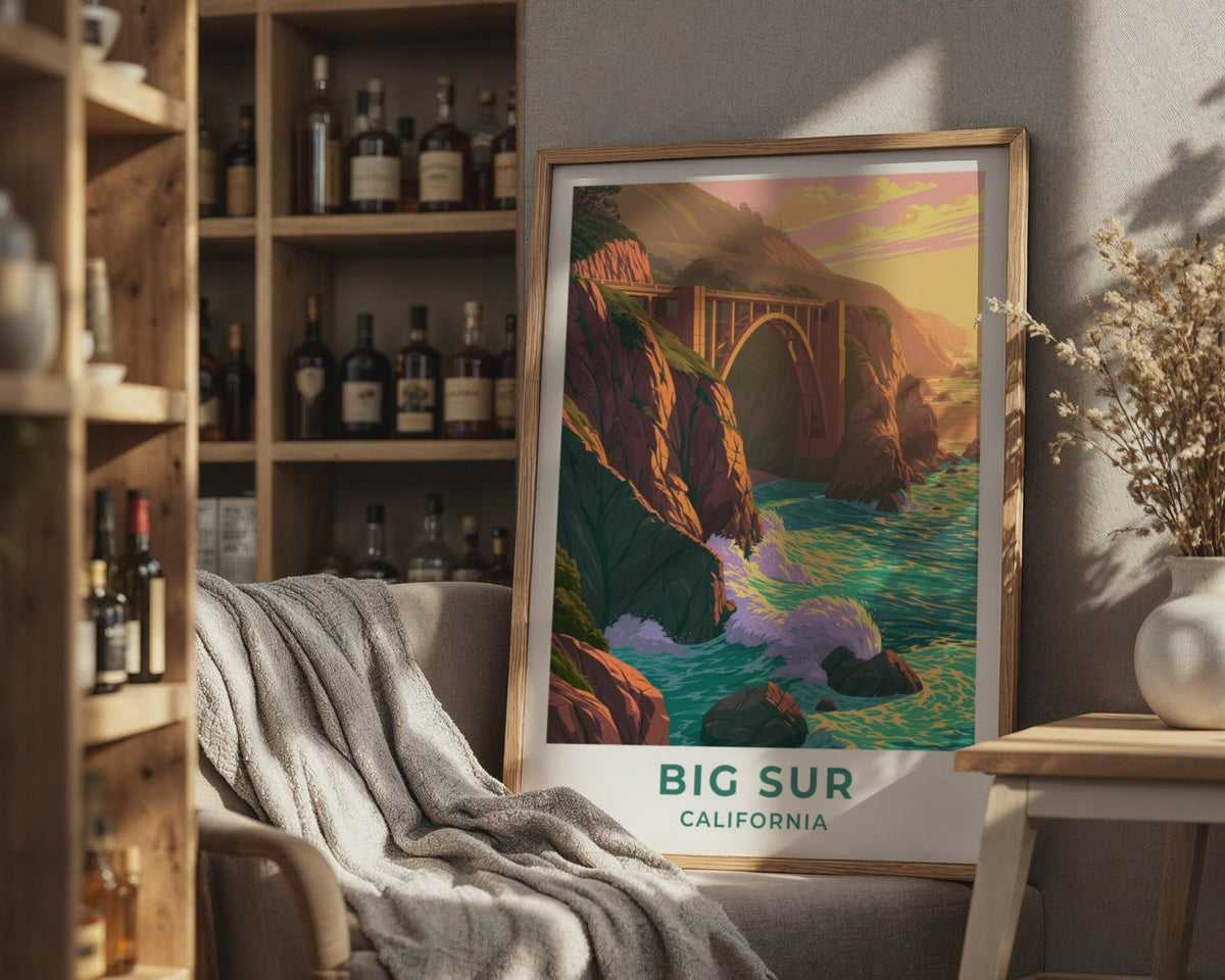 Big Sur Poster - WanderWall