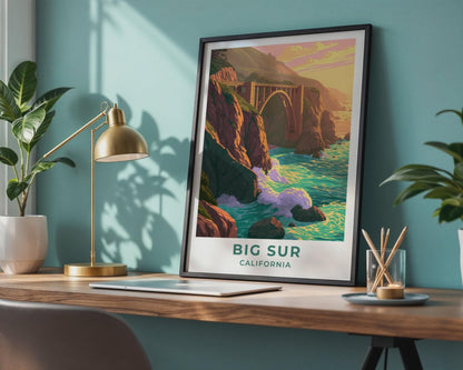 Big Sur Poster - WanderWall