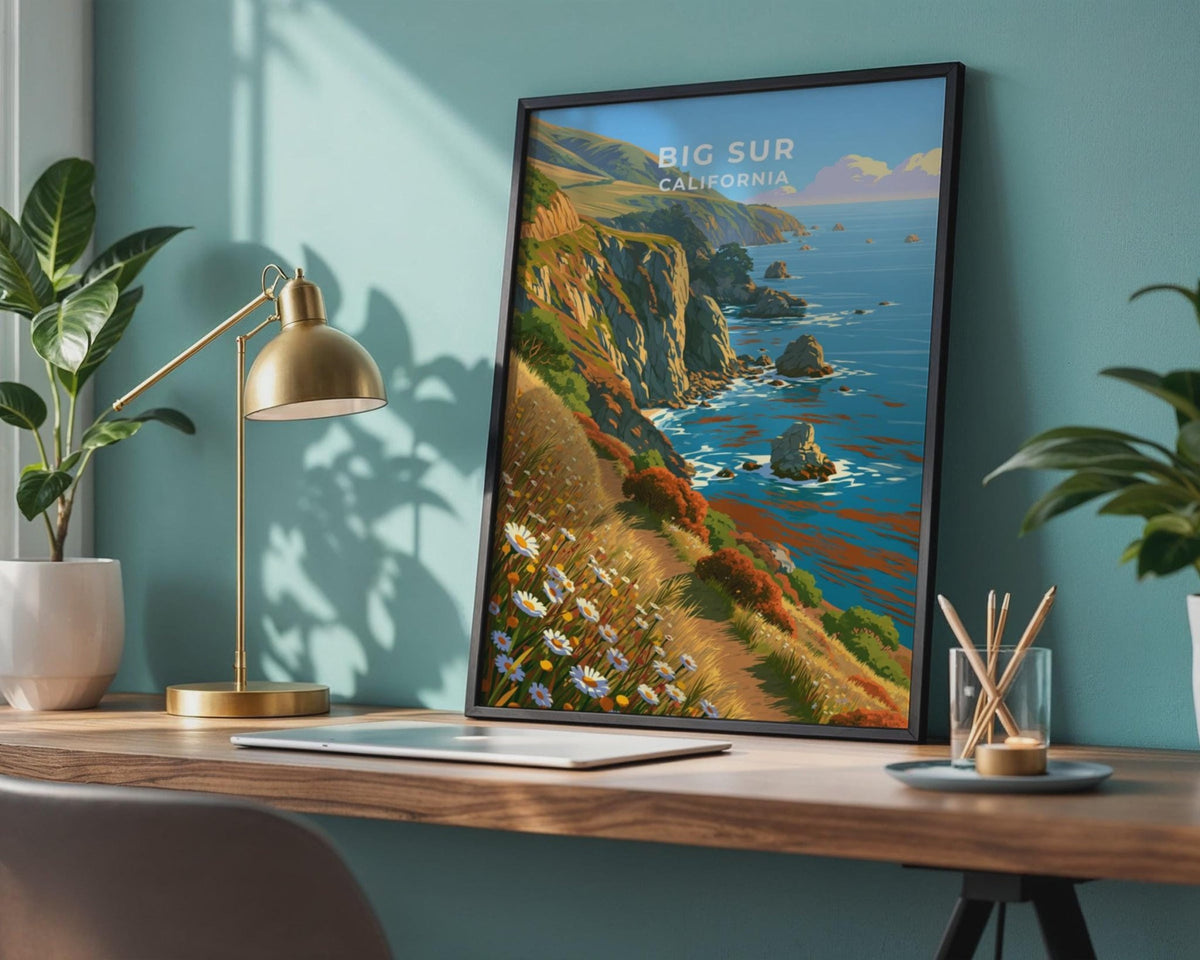 Big Sur Poster - WanderWall