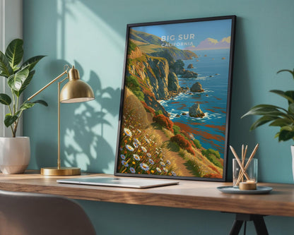Big Sur Poster - WanderWall