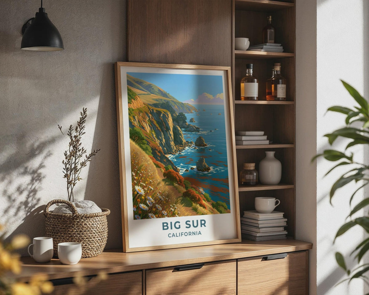 Big Sur Poster - WanderWall