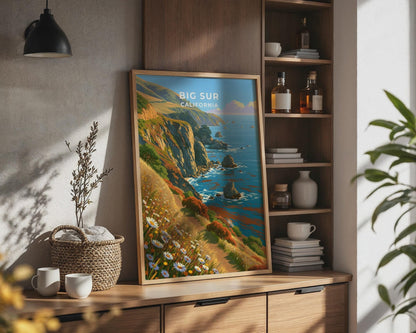 Big Sur Poster - WanderWall