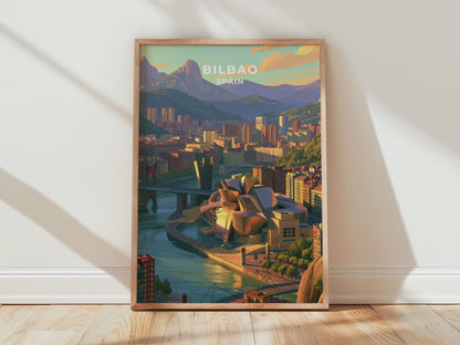 Bilbao Poster - WanderWall