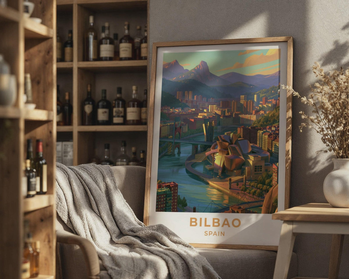 Bilbao Poster - WanderWall