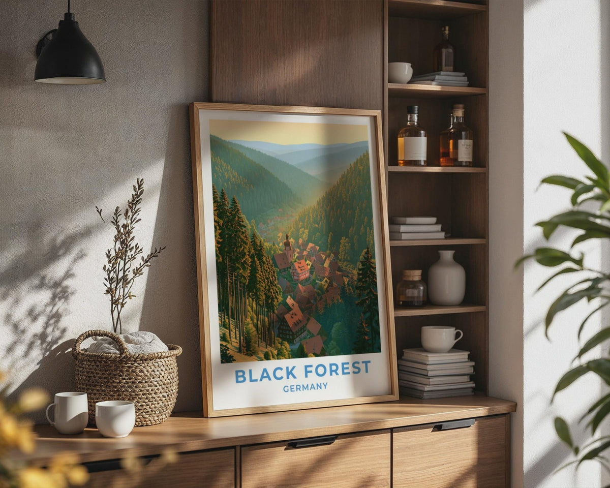 Black Forest Poster - WanderWall