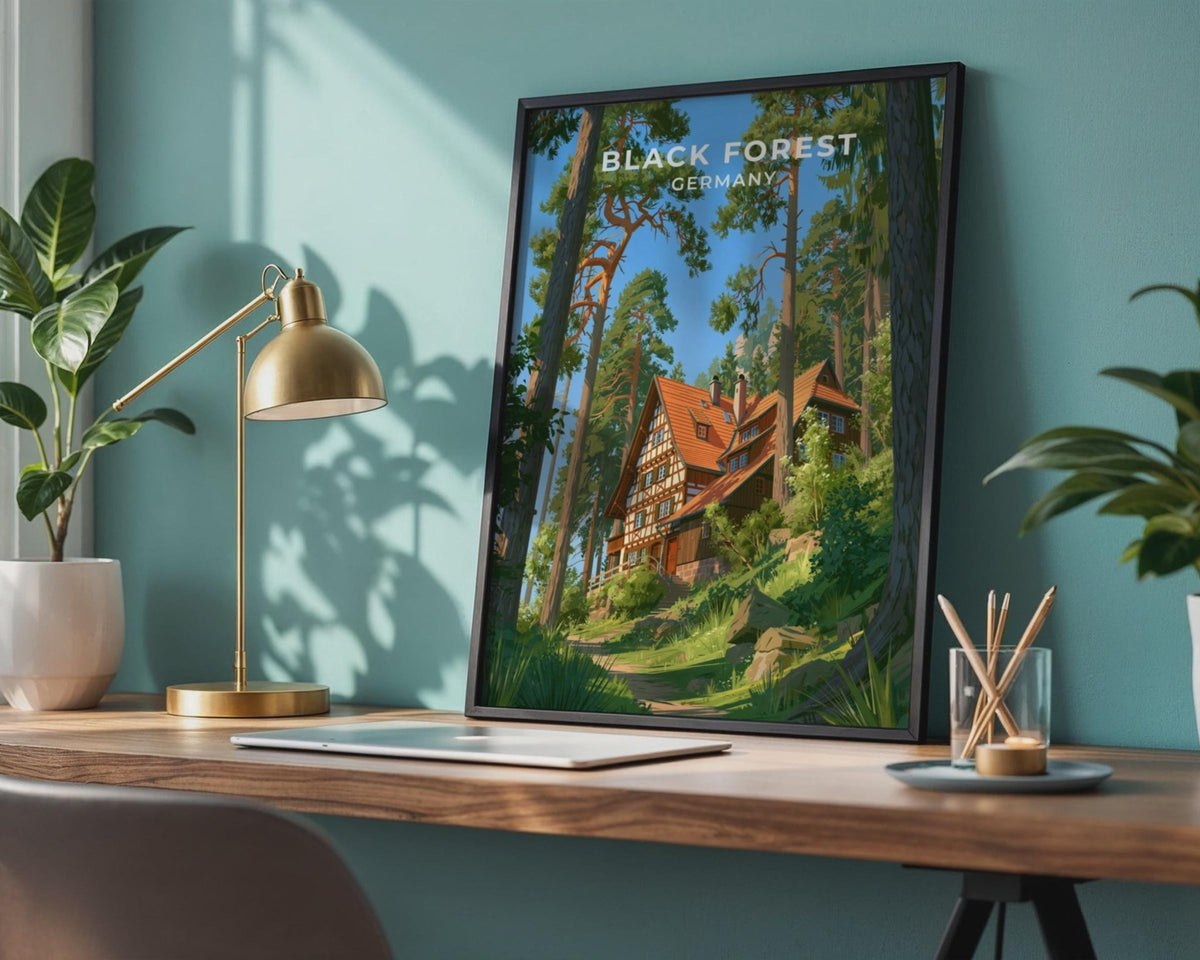Black Forest Poster - WanderWall