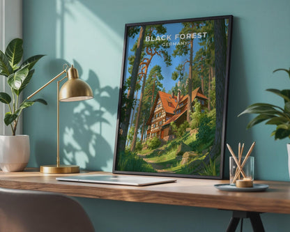 Black Forest Poster - WanderWall