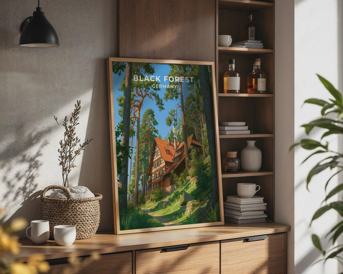 Black Forest Poster - WanderWall