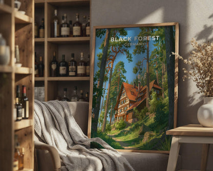 Black Forest Poster - WanderWall