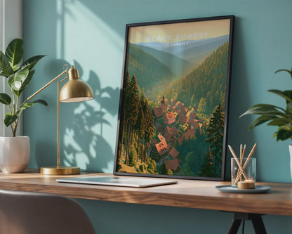 Black Forest Poster - WanderWall