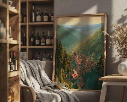 Black Forest Poster - WanderWall