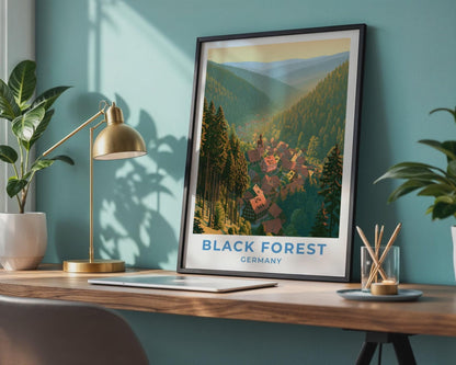 Black Forest Poster - WanderWall