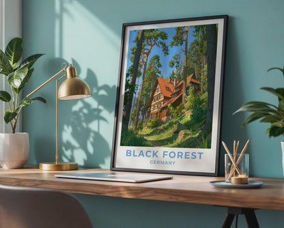 Black Forest Poster - WanderWall