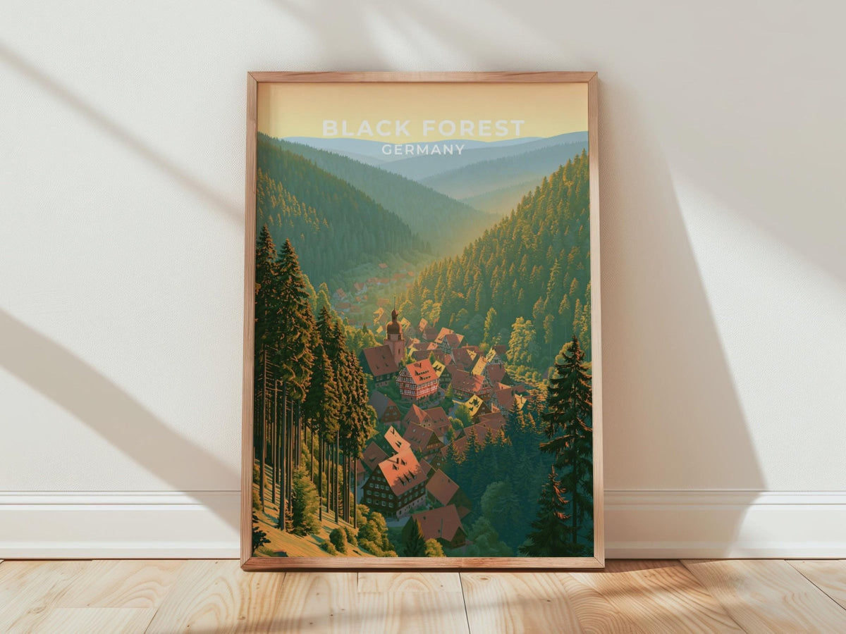 Black Forest Poster - WanderWall