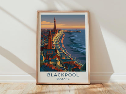 Blackpool Poster - WanderWall