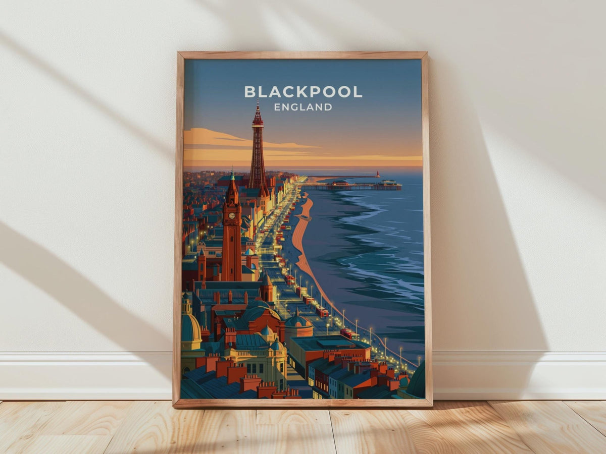 Blackpool Poster - WanderWall