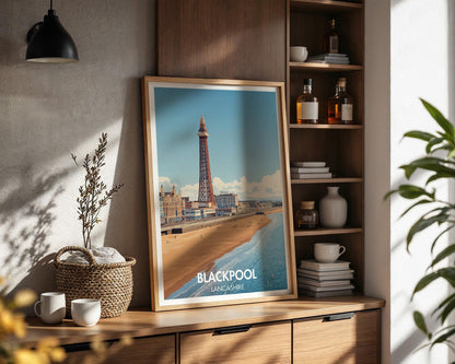 Blackpool Poster - WanderWall