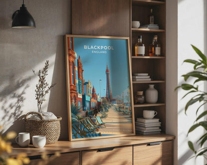 Blackpool Poster - WanderWall