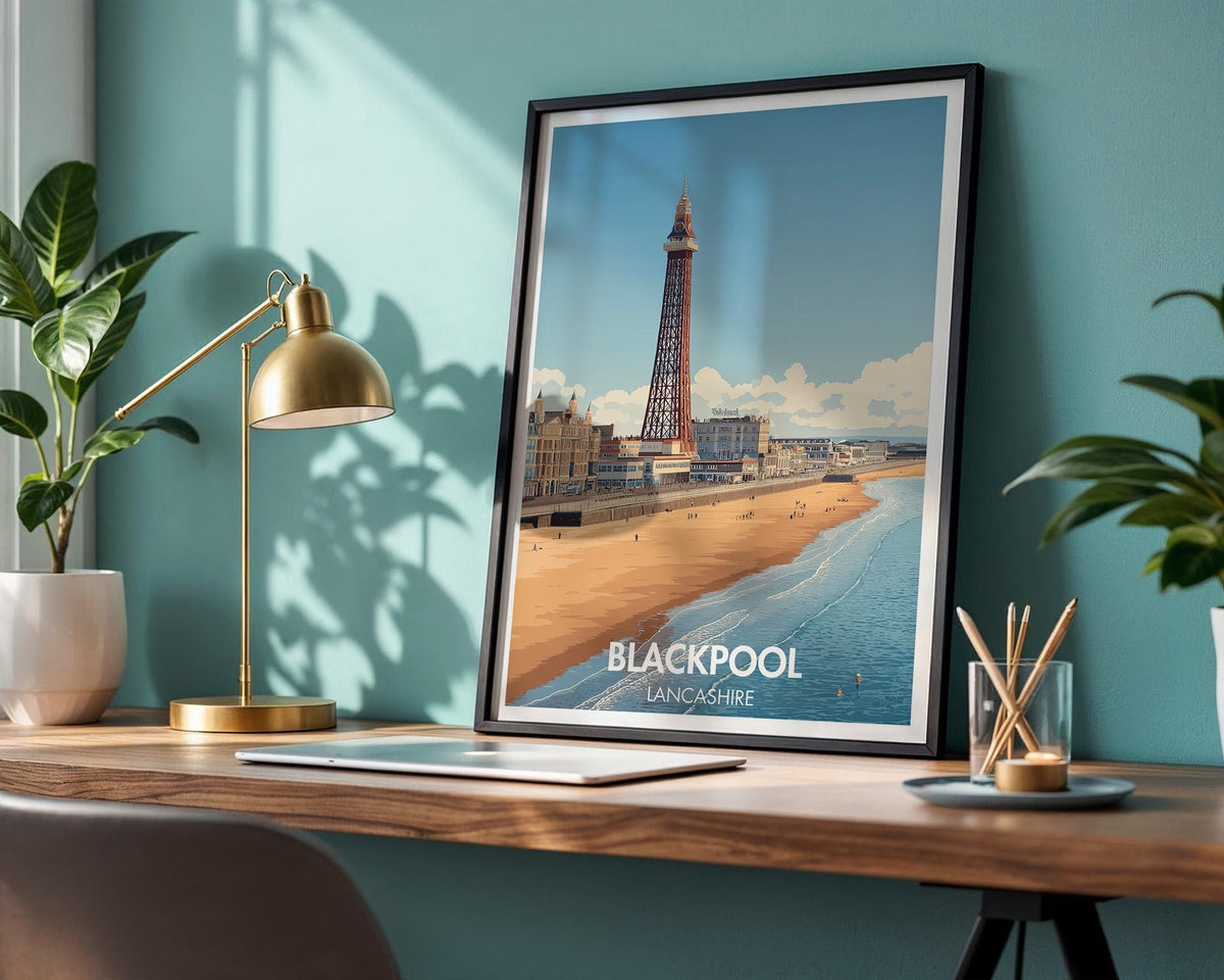 Blackpool Poster - WanderWall