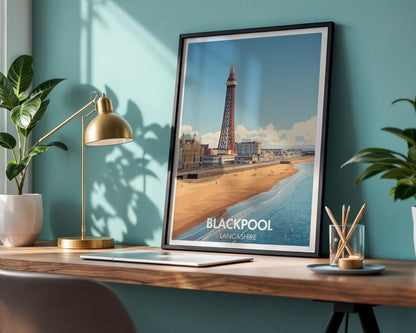 Blackpool Poster - WanderWall