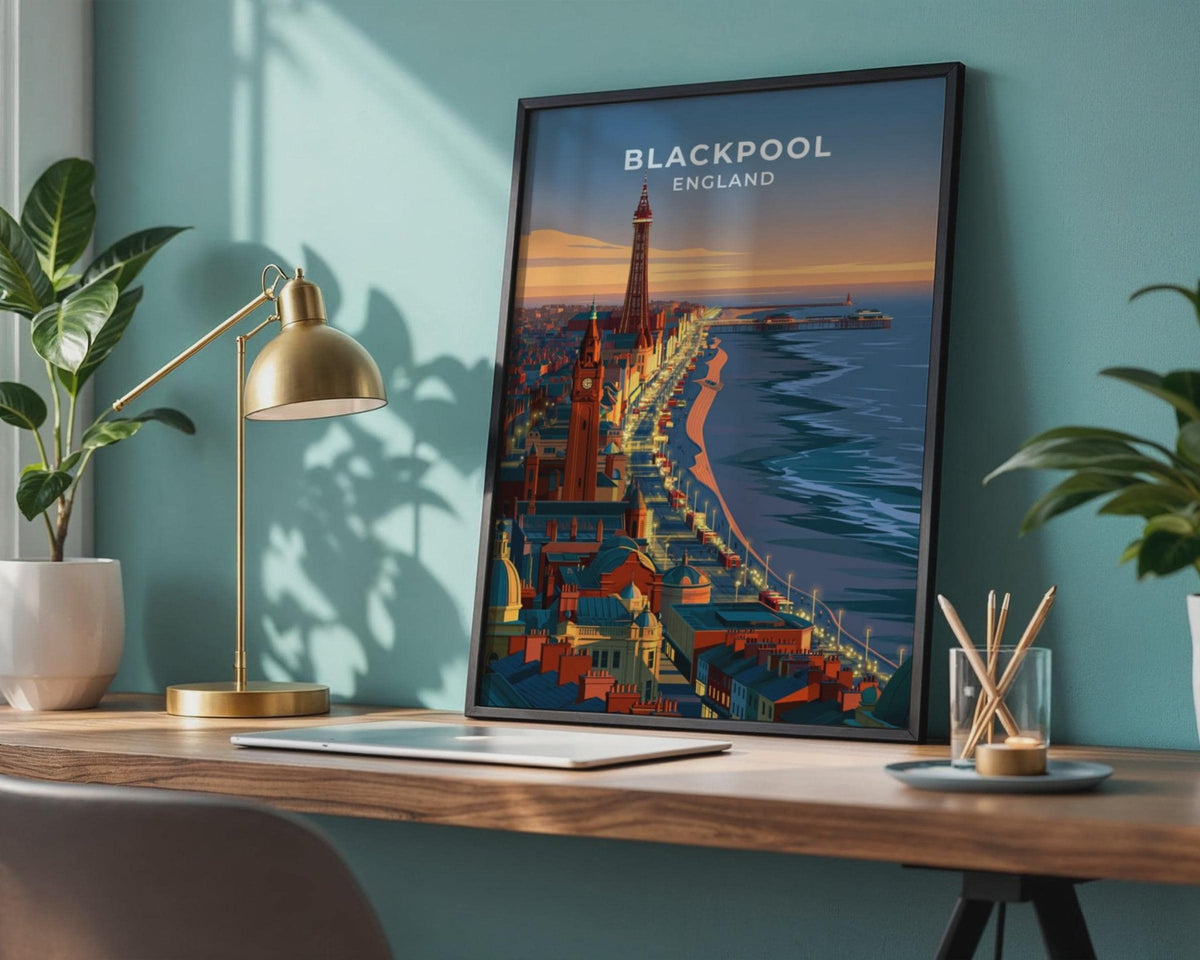 Blackpool Poster - WanderWall