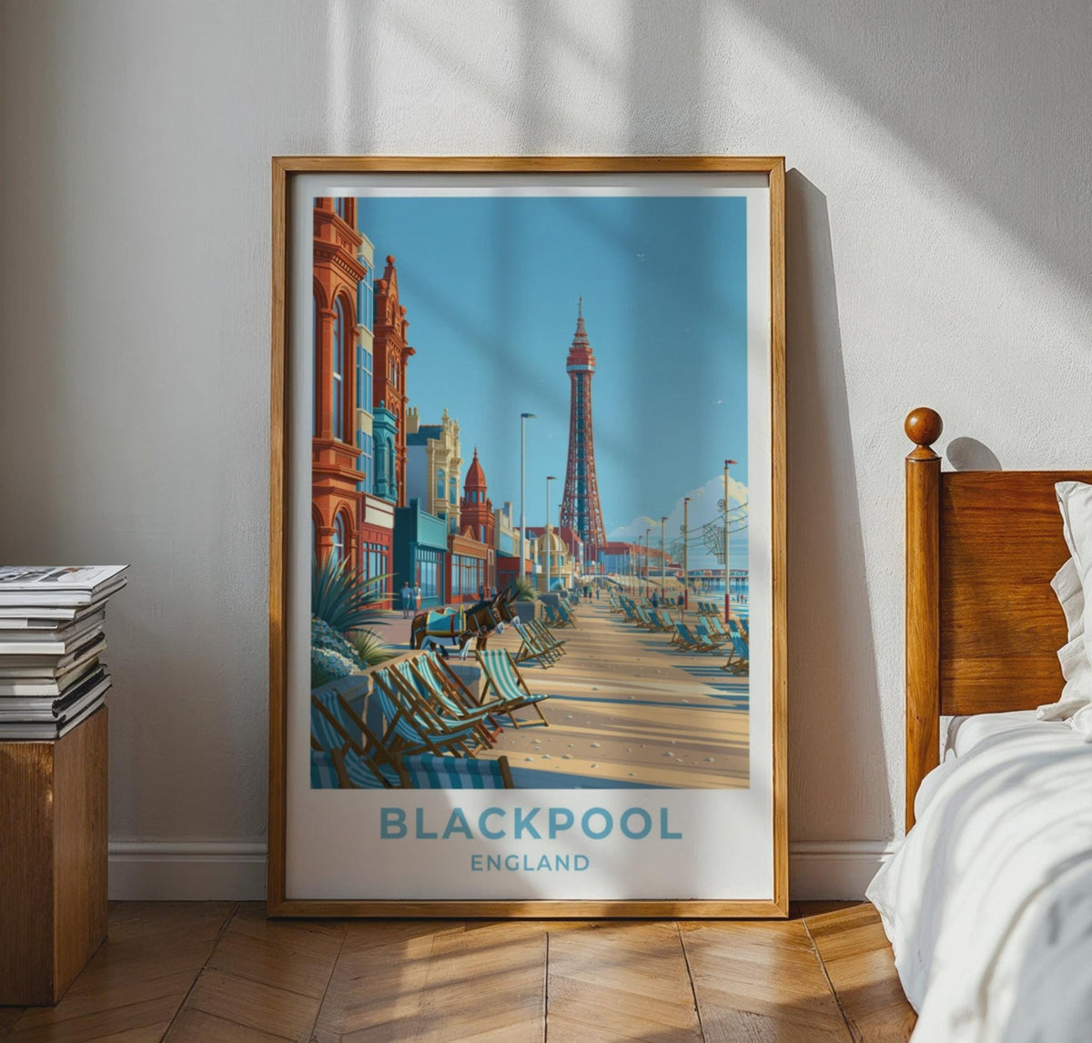 Blackpool Poster - WanderWall