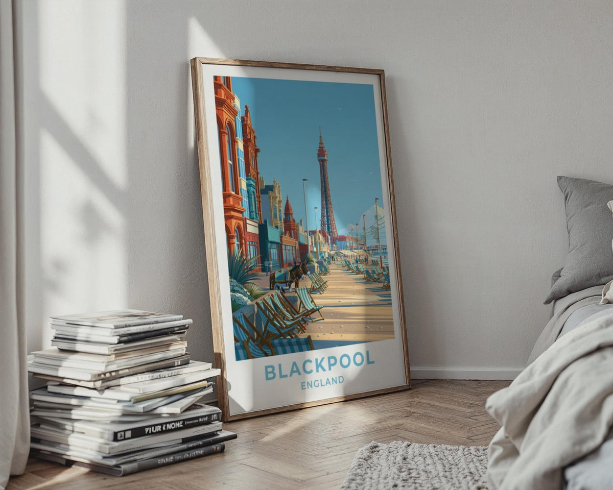 Blackpool Poster - WanderWall