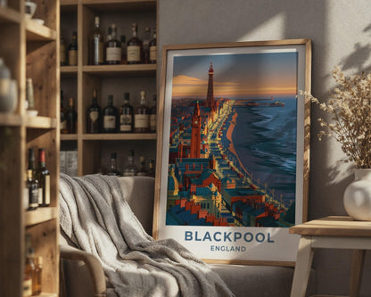Blackpool Poster - WanderWall