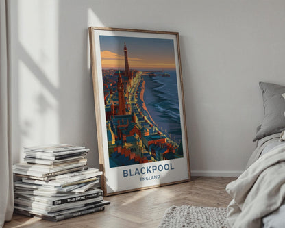 Blackpool Poster - WanderWall