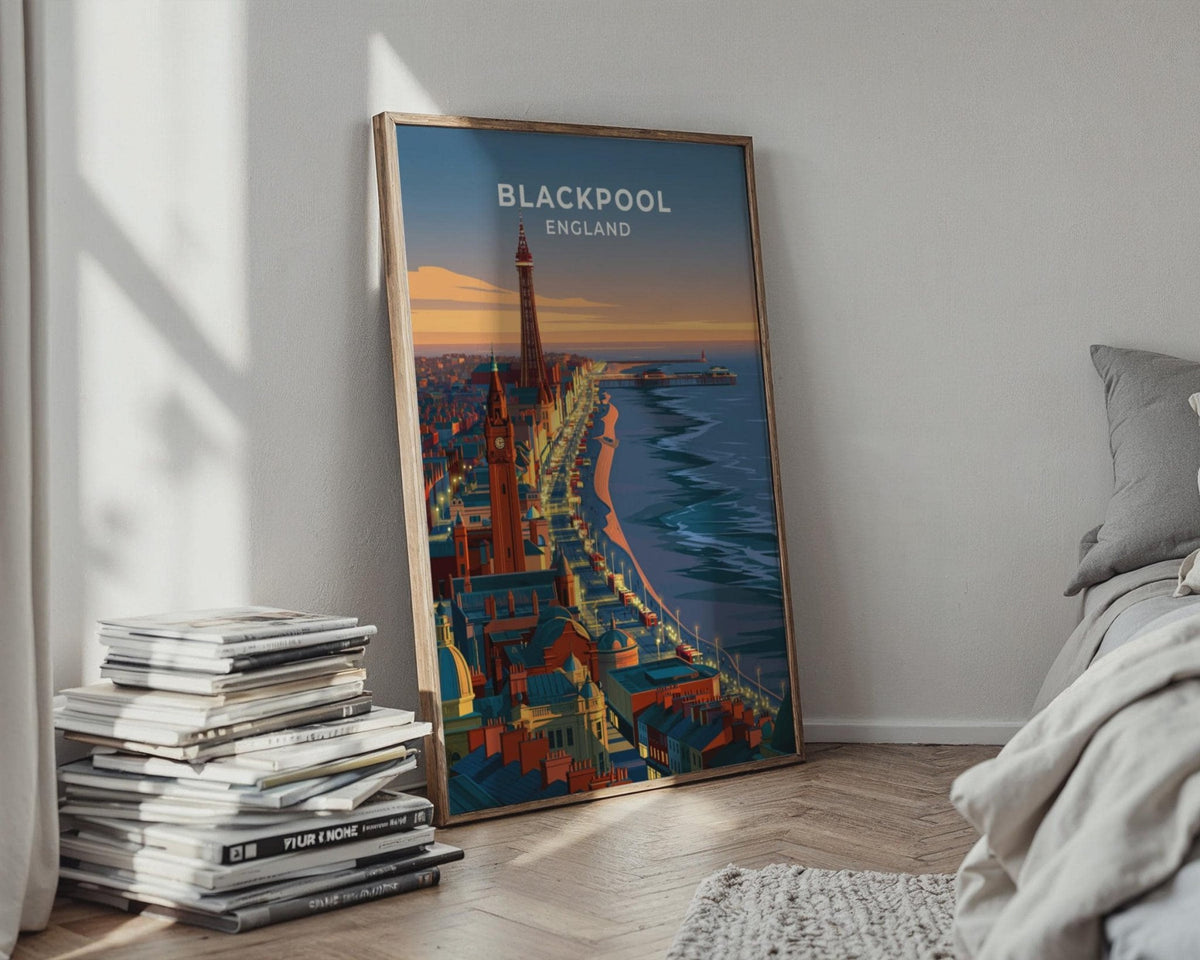 Blackpool Poster - WanderWall