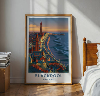 Blackpool Poster - WanderWall